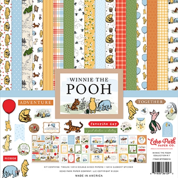 Brand New Echo Park Winnie the Pooh Mega Bundle - Picture 2 of 16